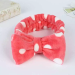 Load image into Gallery viewer, Elastic Headband. Elastic Head band tie. Polkadot Head Bands.
