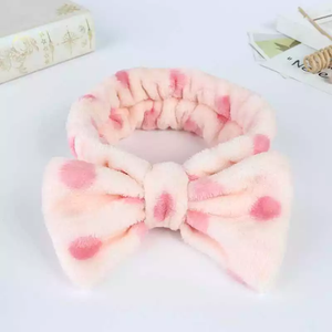 Polka Dot Hair Band. Keep edges in place. 