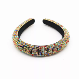 Rainbow hairband. Elastic Headband. Elastic Headband tie. 