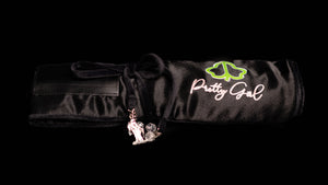 Hair Extension on the go. On-the-go. Hair Storage. Weave portable storage. Weave protector. Portable Weave Protector. Hair weave holder. Satin weave protector.