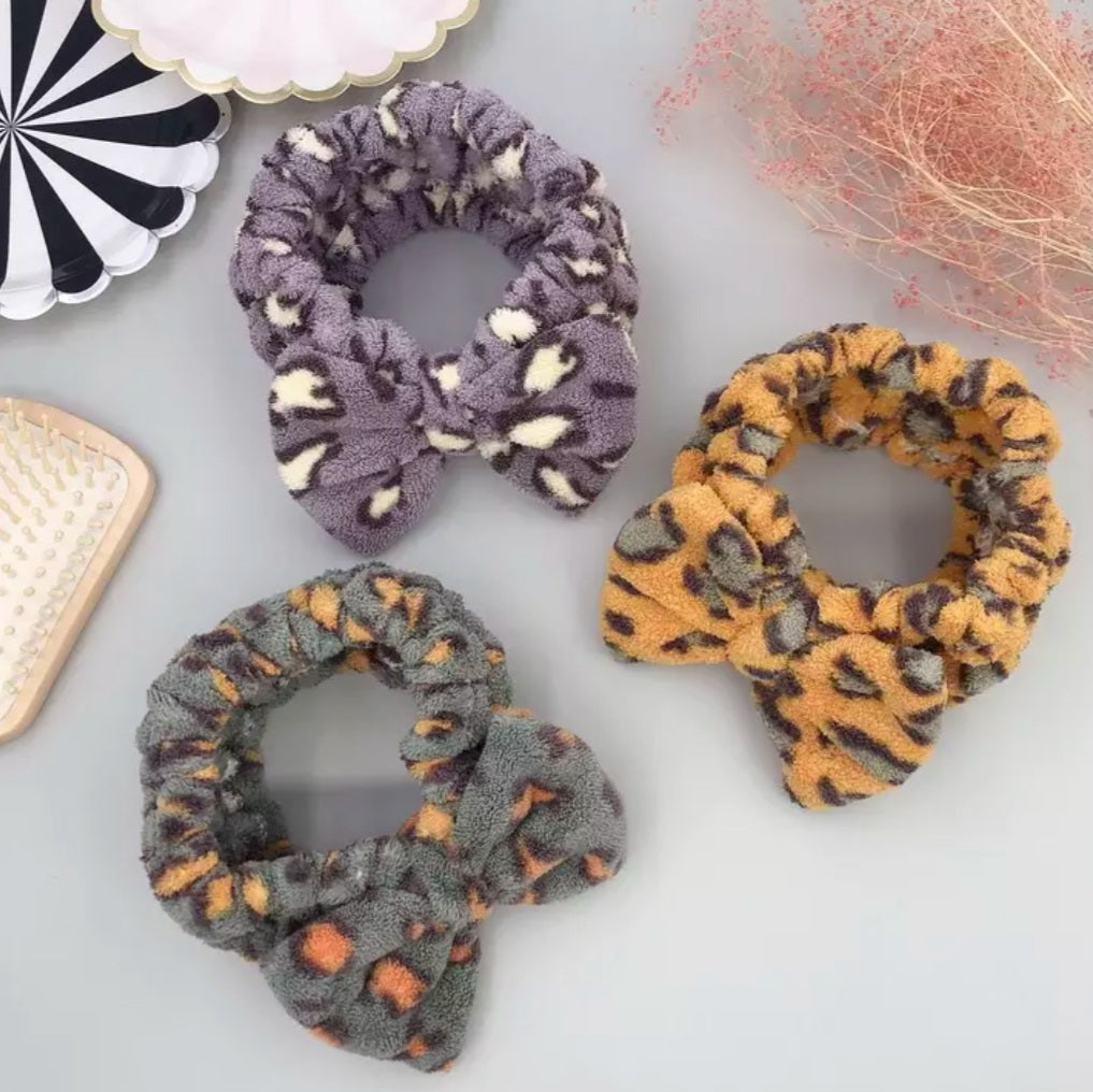 ANIMAL PRINT HAIR BANDS